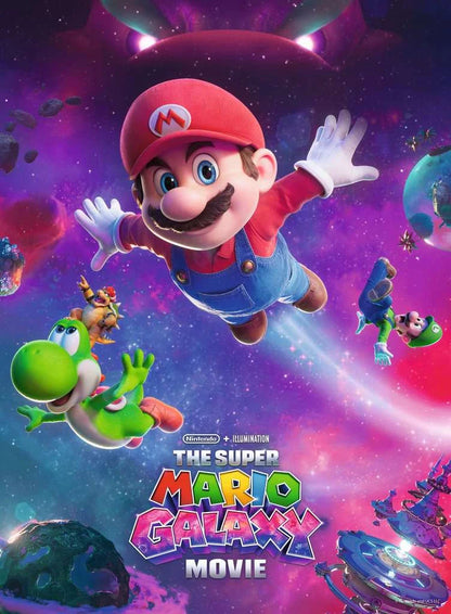 SUPER MARIO GALAXY MOVIE - Les nouvelles aventures - Puzzle 300P XXL