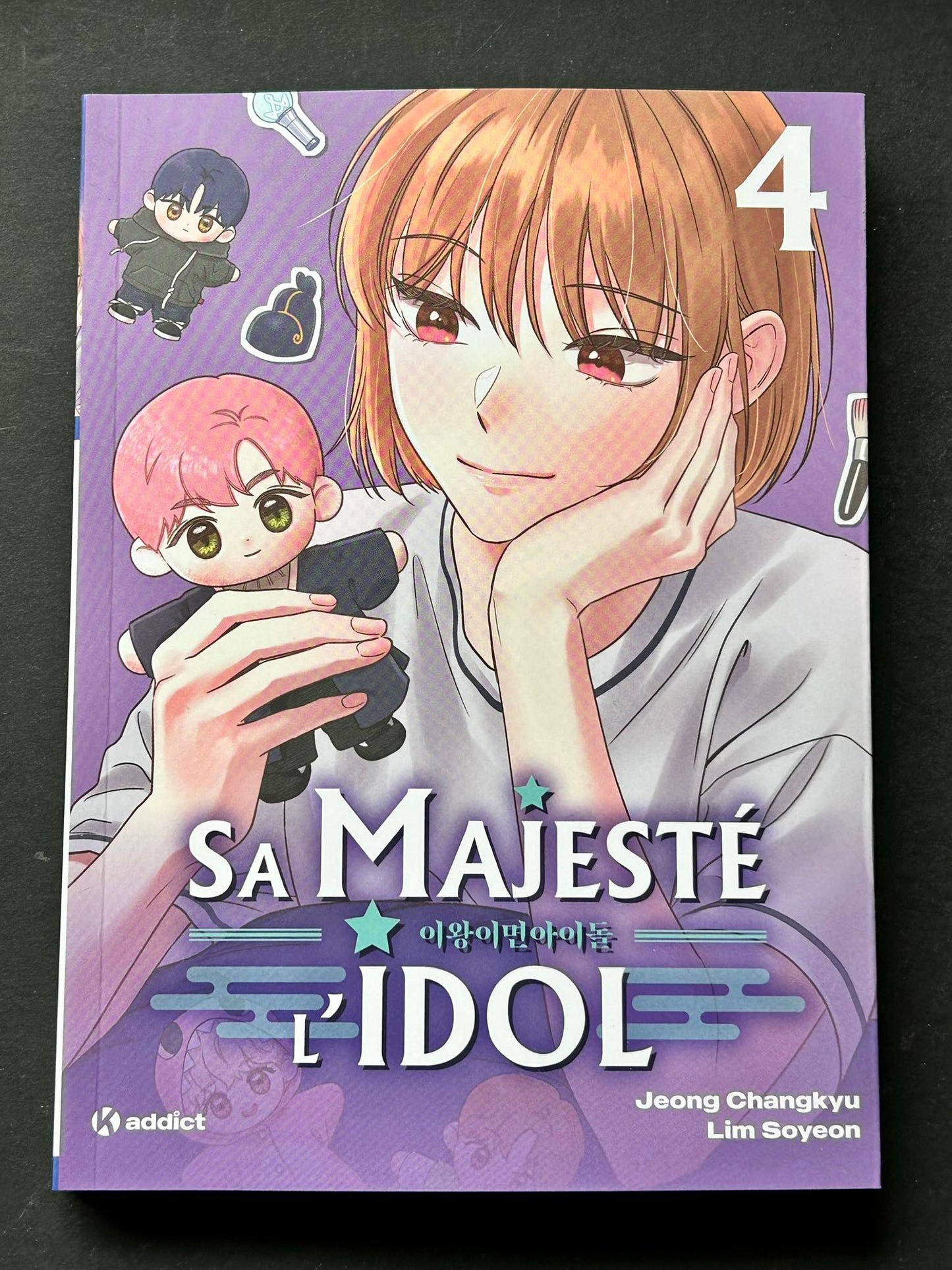 Sa Majesté l'idol - (Webtoon) - Tome 4