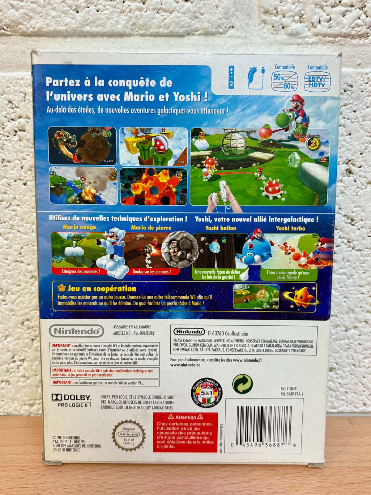 Super Mario Galaxy 2 + DvD Wii