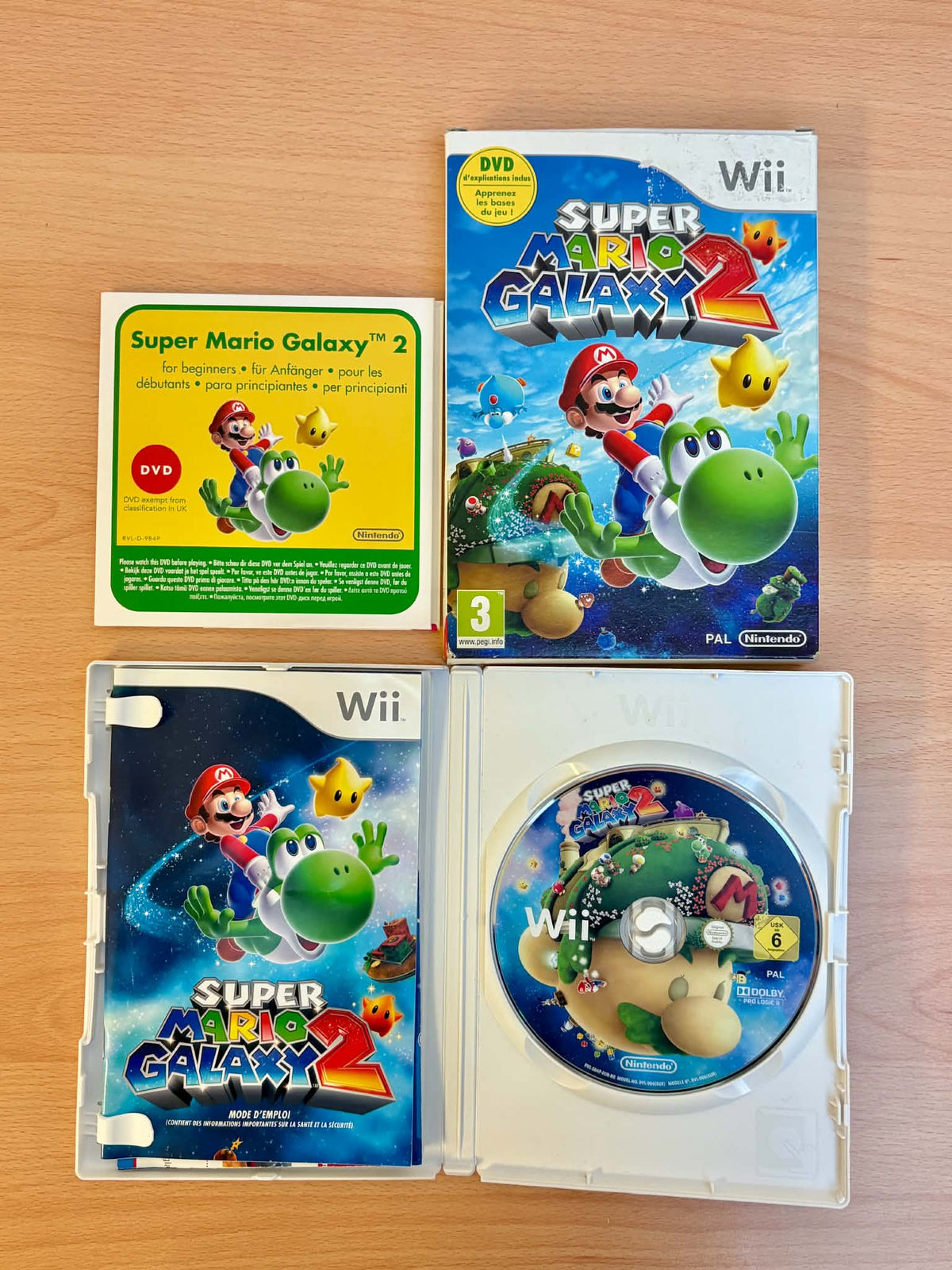 Super Mario Galaxy 2 + DvD Wii