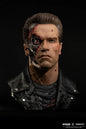 TERMINATOR 2 - T-800 Model 101 Endommangé - Masque Scale Art 1/1 47cm