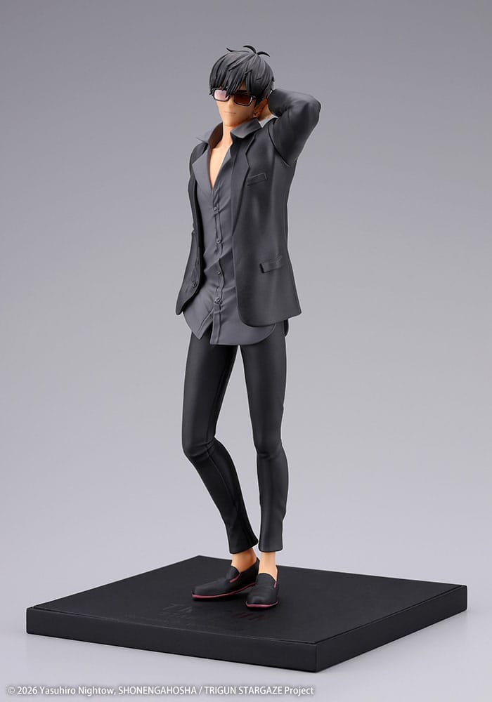TRIGUN STAMPEDE - Nicholeas D.Wolfwood - Statuette Oshi Works 22cm
