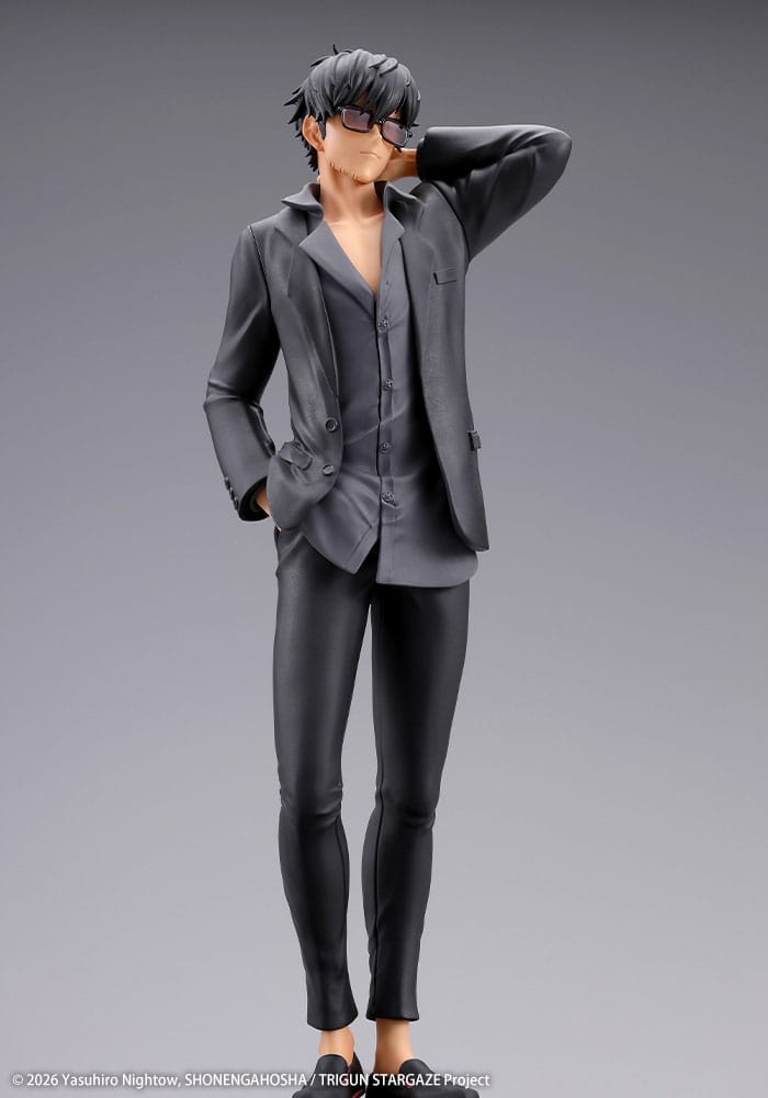 TRIGUN STAMPEDE - Nicholeas D.Wolfwood - Statuette Oshi Works 22cm