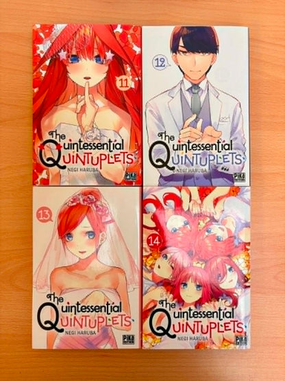 The Quintessential Quintuplets – Tomes 11 à 14