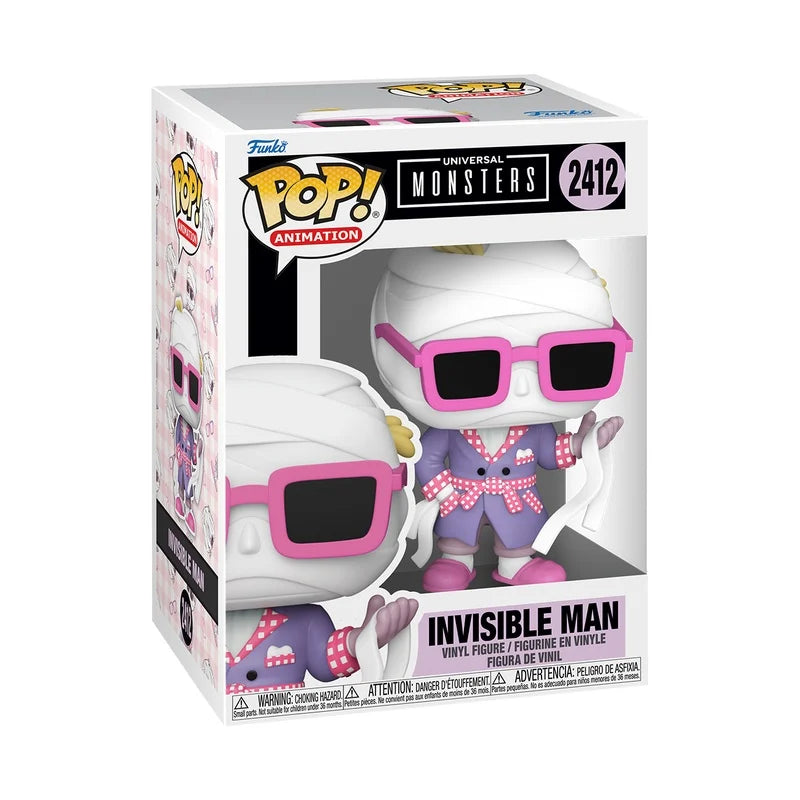 UNIVERSAL MONSTERS - POP Movies N° 2412 - Invisible Man