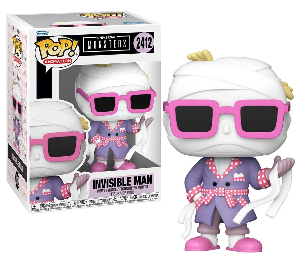 UNIVERSAL MONSTERS - POP Movies N° 2412 - Invisible Man