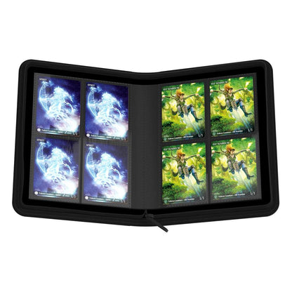 Ultimate Guard Zipfolio 160 - 8-Pocket XenoSkin Noir
