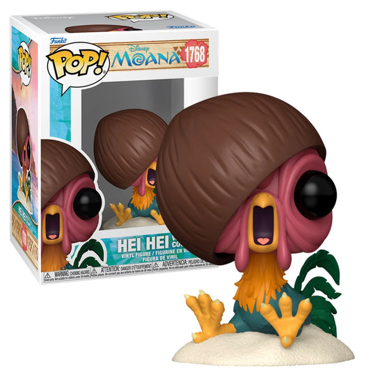 VAIANA - POP Disney N° 1768 - Hei Hei avec noix de coco