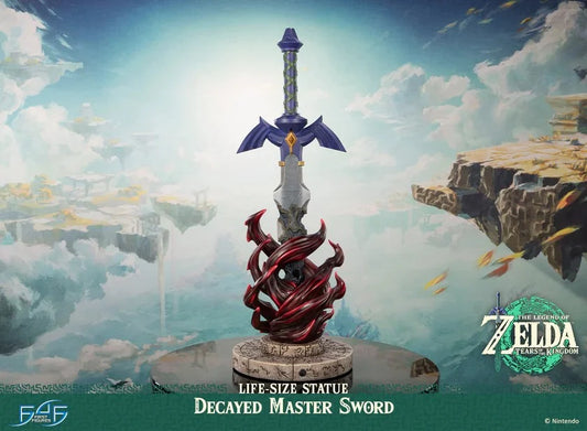 ZELDA TEARS OF THE KINGDOM - Decayed Master Sword - Statuette 1/1 71cm