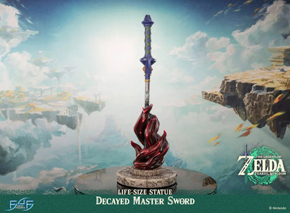 ZELDA TEARS OF THE KINGDOM - Decayed Master Sword - Statuette 1/1 71cm