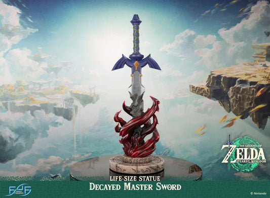 ZELDA TEARS OF THE KINGDOM - Decayed Master Sword - Statuette 1/1 71cm