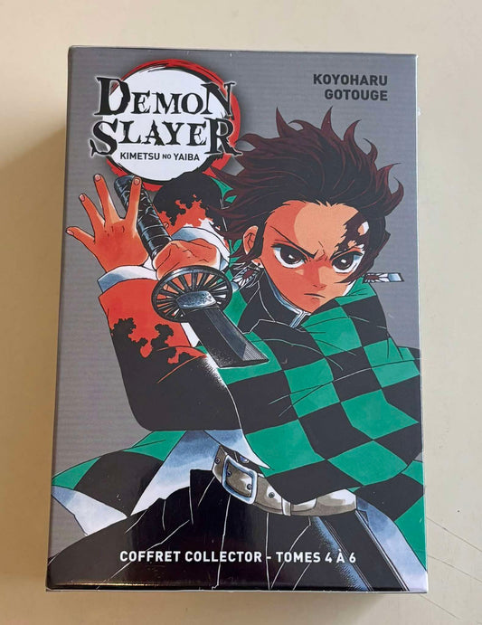 Coffret collector Demon Slayer T04 à T06