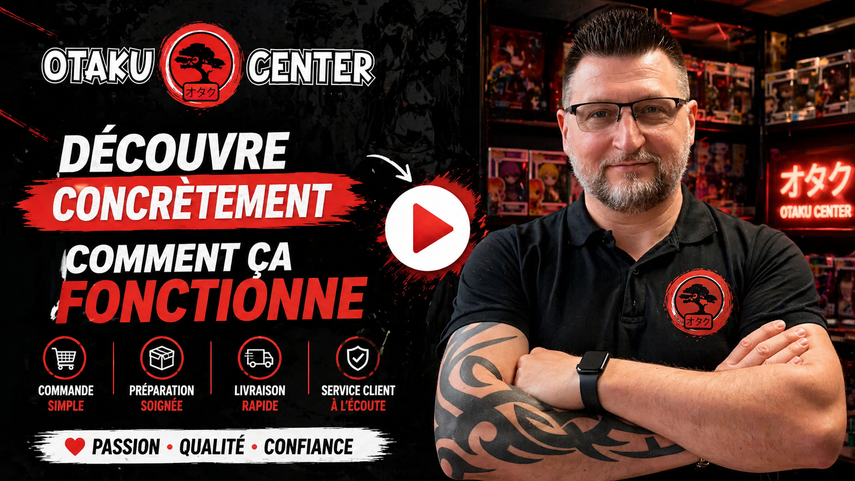 Charger la vidéo : Une présentation simple et transparente de notre fonctionnement, de la commande à la livraison.