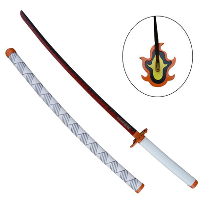ORNAMENTAL KATANA INSPIRED BY THE KATANA OF RENGOKU KYOJURO KIMETSU NO YAIBA