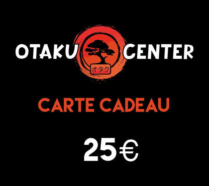 Carte Cadeau Otaku Center – Offrez manga, figurines, jeux & goodies