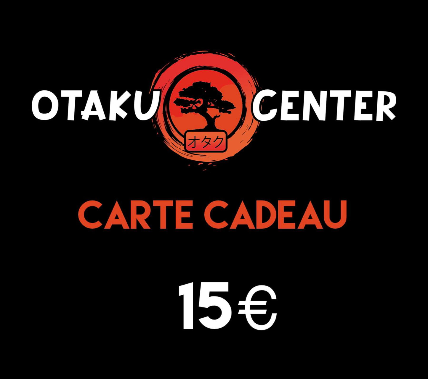 Carte Cadeau Otaku Center – Offrez manga, figurines, jeux & goodies