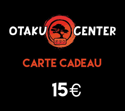 Carte Cadeau Otaku Center – Offrez manga, figurines, jeux & goodies