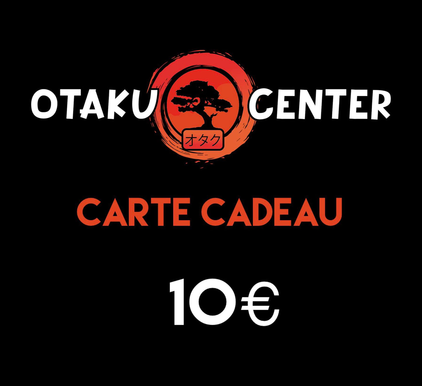 Carte Cadeau Otaku Center – Offrez manga, figurines, jeux & goodies