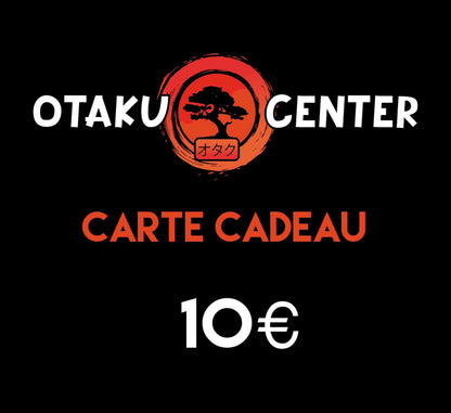 Carte Cadeau Otaku Center – Offrez manga, figurines, jeux & goodies