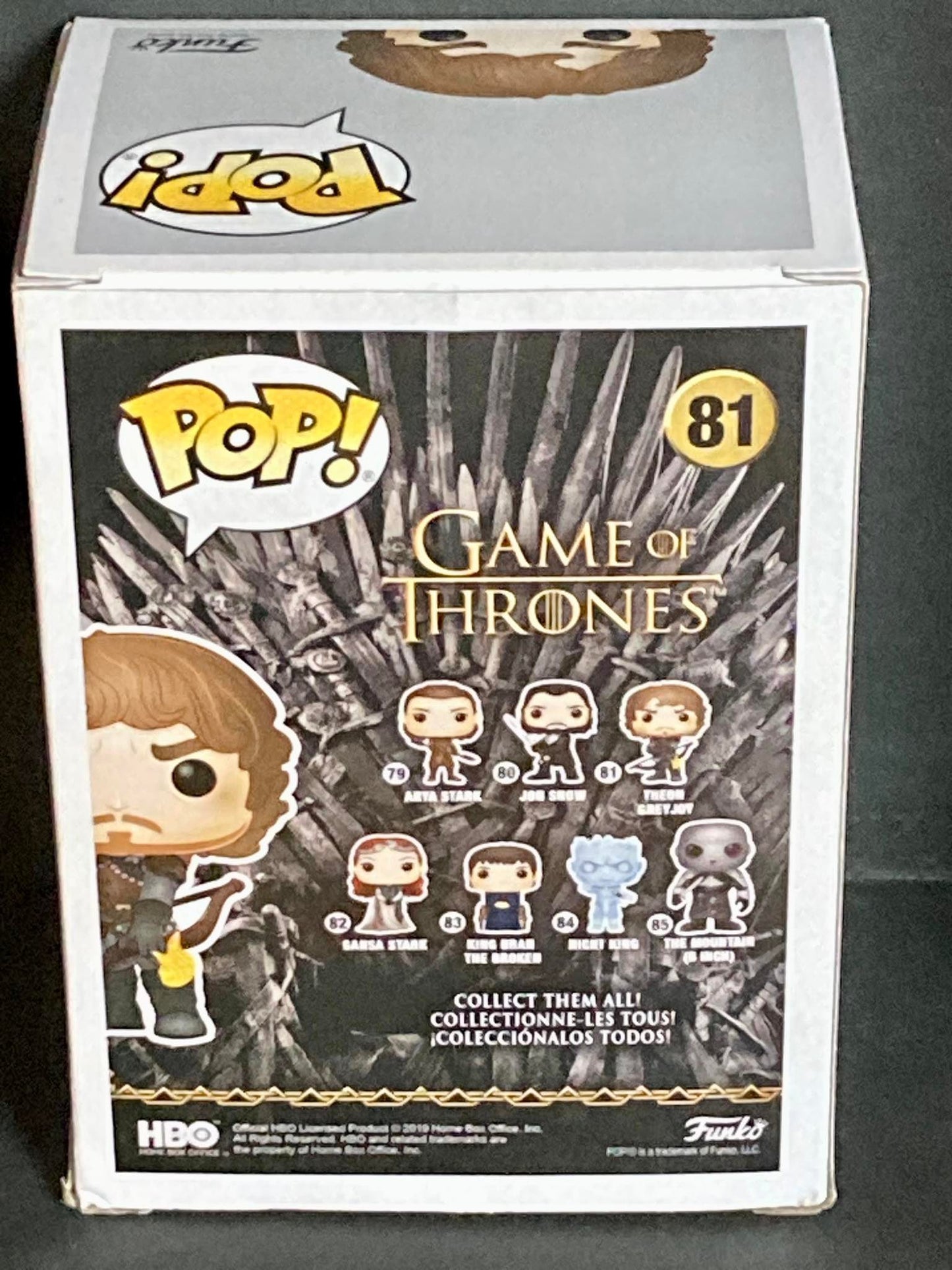 Game of Thrones Pop Figure #81 Theon Greyjoy