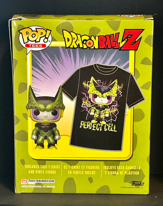 Funko Pop! & Tee: Dragon Ball Z: Perfect Cell - Taille M