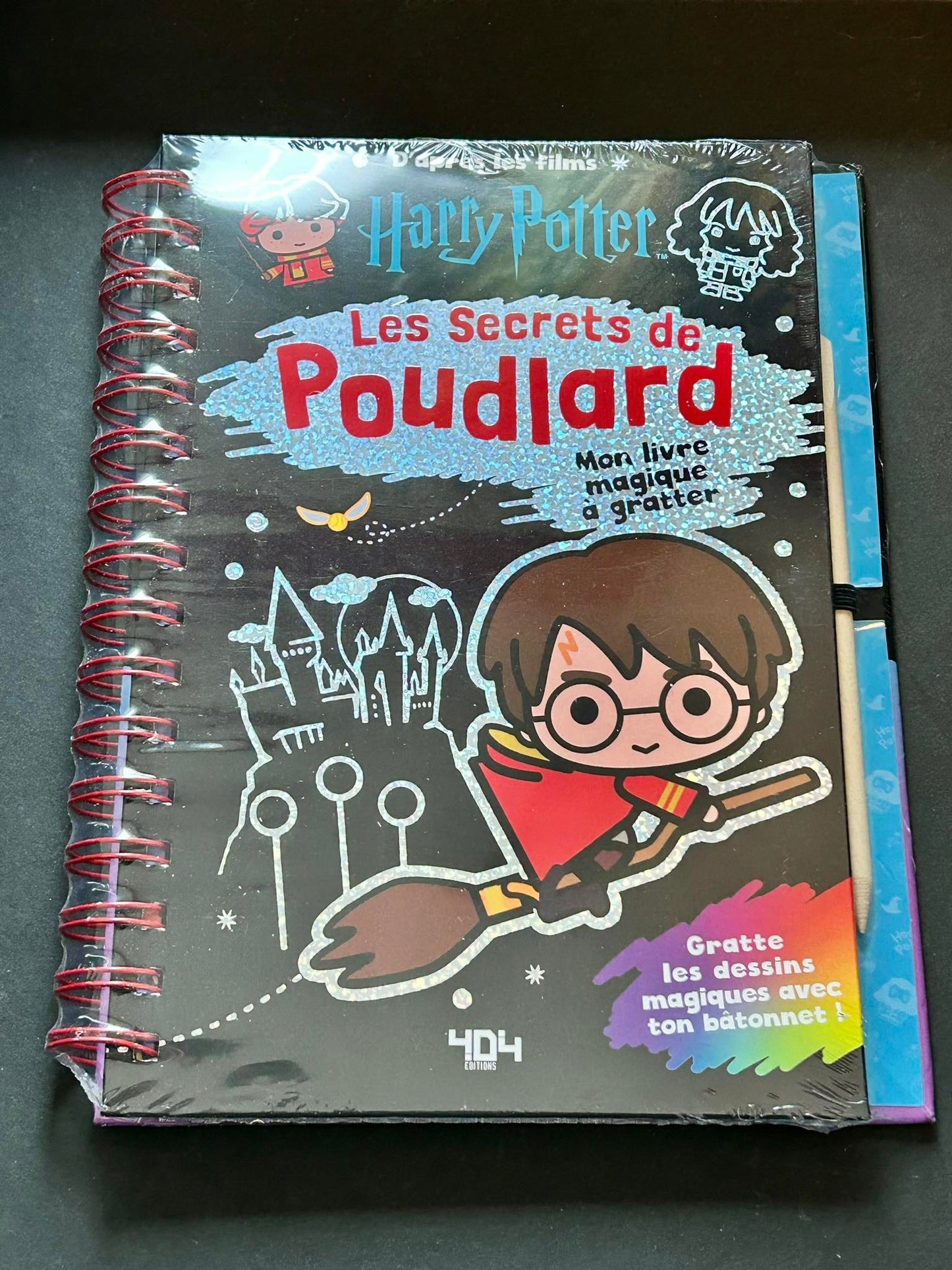 HARRY POTTER - MON LIVRE A GRATTER # LES SECRETS DE POUDLARD (NOUVELLE EDITION)