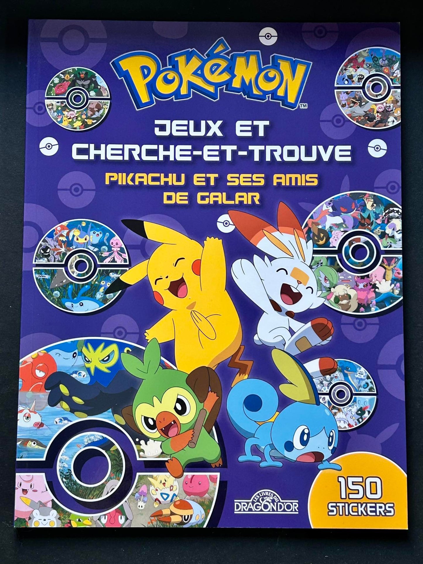 POKEMON - JEUX ET CHERCHE-ET-TROUVE - PIKACHU ET SES AMIS DE GALAR